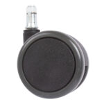 Ratukai 5vnt, D65mm, savaime stabdantys, juodi