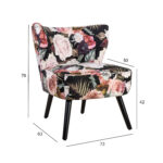 Kėdė LA PERLA floral - Image 2