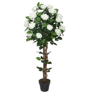 Dirbtinis medis WIND ROSE H120cm, baltas