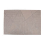 Kilimėlis TEKSTILINAS 30x45cm, smėlio spalvos, kvadratinis