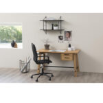 Rašomojo stalo kėdė WINSLOW juoda - Image 2