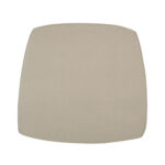 Kėdės kilimėlis WICKER-1, 47x47xH5cm, beež