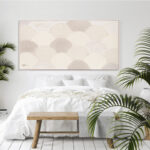 Tapyba aliejiniais dažais 60x120cm, pusapskritimiai - Image 2