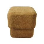 Osmanų kėdė LAURA 40x40xH40cm, geltona