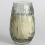 Kvapnioji žvakė stiklinėje dėžutėje NATURE GREEN H13,5cm, Evergreen