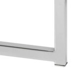 Šoninis staliukas CROSS D55xH45cm, skaidrus - Image 5