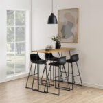 Baro kėdė TINA juoda - Image 4