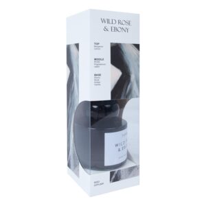 Nendrinis difuzorius TOMIU 100ml "Laukinė rožė ir ebonitas"