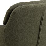 Valgomojo kėdė DORA su porankiu, žalia - Image 4