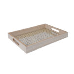 Padėklas HAZEL 35x25cm, smėlio spalvos