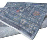 Kiliminė danga OUSHAK-2, 133x190 cm, mėlyna - Image 2