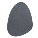 Kilimėlis MATHE 33x46cm, tamsiai pilkas