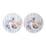 Lėkštės MIA SNOW D19cm 2vnt. dovanų dėžutėje