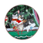 Lėkštės MIA CATS D19cm 2vnt. dovanų dėžutėje