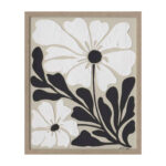 Paveikslas su rėmu 40x50cm, gėlės 1