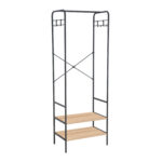 Prieškambario savitarna HANNES 64x40xH180cm, kaimiškas melaminas