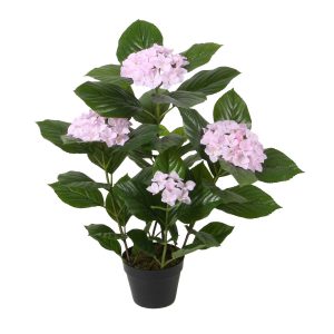 Dirbtinė VĖJO HIDRANGERA H80cm, rožinė
