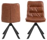 Valgomojo kėdė DEAN ruda - Image 2