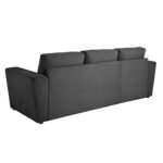 Kampinė sofa-lova WHITBY tamsiai pilka - Image 3