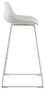 Baro kėdė TINA balta/balta - Image 3