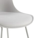 Baro kėdė TINA balta/balta - Image 4