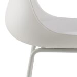 Baro kėdė TINA balta/balta - Image 5