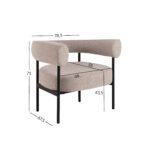 Poilsio kėdė OAKFIELD beige - Image 9