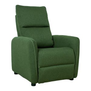 Fotelis ZAC push back recliner, žalias