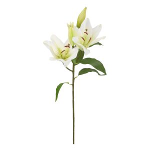 Dirbtinė gėlė SODE H75cm, balta alyvinė