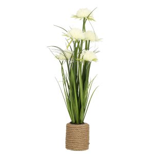 Dirbtinė gėlė SODE H70cm, balta chrizantema