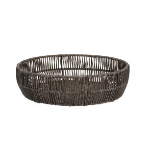 Krepšelis BASILE D36/32xH10cm, tamsiai rudas