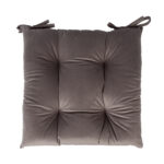 Pagalvėlė kėdei VELVET NEW 40x40cm, taupe spalvos