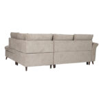 Kampinė sofa-lova LINDY RC, šviesiai ruda - Image 6