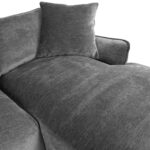 Kampinė sofa DIVI RC, pilka - Image 4