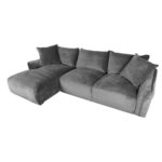 Kampinė sofa DIVI LC, pilka - Image 5