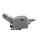 Atlošiamas krėslas MAREN su rankiniu mechanizmu, pilkas - Image 4