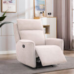 Atlošiamas krėslas MAREN su rankiniu mechanizmu, smėlio spalvos - Image 6