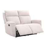 Atlošiama sofa MAREN, 2 vietų, su rankiniu mechanizmu, smėlio spalvos - Image 2