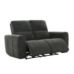 Dvivietė atlošiama sofa MATIAS su elektriniu mechanizmu, pilka - Image 3