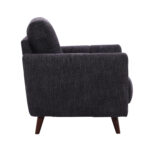 Fotelis STEVE tamsiai pilkas - Image 3