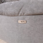 Atlošiama sofa FELICIA, 2 vietų, su elektriniu mechanizmu, pilka - Image 5