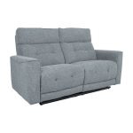 BOSCO 2-vietė sofa su elektriniu mechanizmu, melsvai pilka