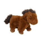 Dekoracija HORSE YEAR 23cm, ruda