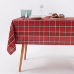 Staltiesė EASY CARE 140x180cm, raudona, 300g/m2