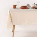 Staltiesė EASY CARE 135x220 cm, kreminė, 250 g/m2