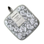 Šluostės vazonams AIMAI 2vnt. 20x20cm, pilka gėlė