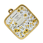 Šluostės vazonams AIMAI 2vnt. 20x20cm, geltonos gėlės