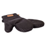 Orkaitės pirštinės ANNELI 2vnt H31cm, juodos spalvos - Image 2