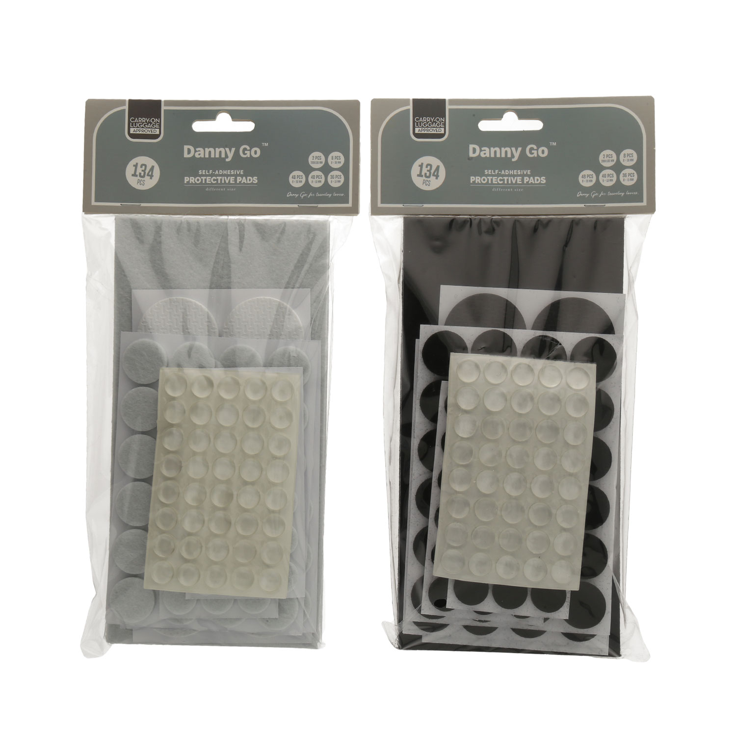 DH50480 Baldų apsauginis veltinis skirtingas 134vnt, mišinys - Image 1