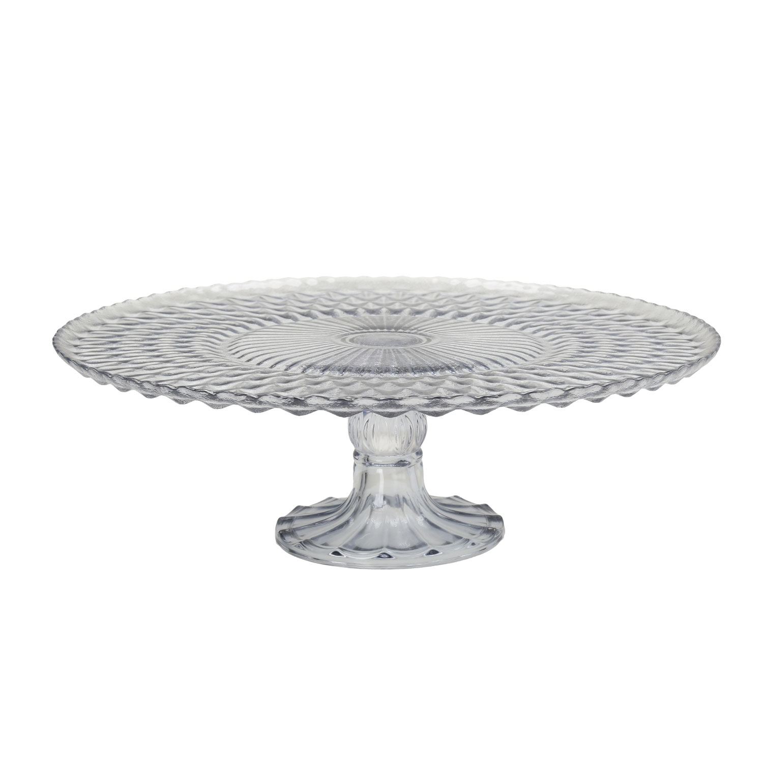 DH60003 Stiklinė lėkštė CAKE PLATE D29xH9cm - Image 1